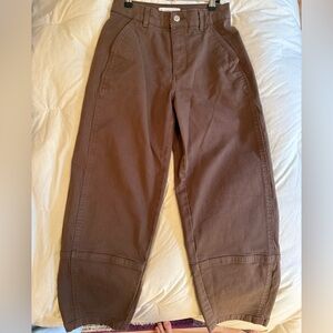 Everlane Brown Cropped Pants